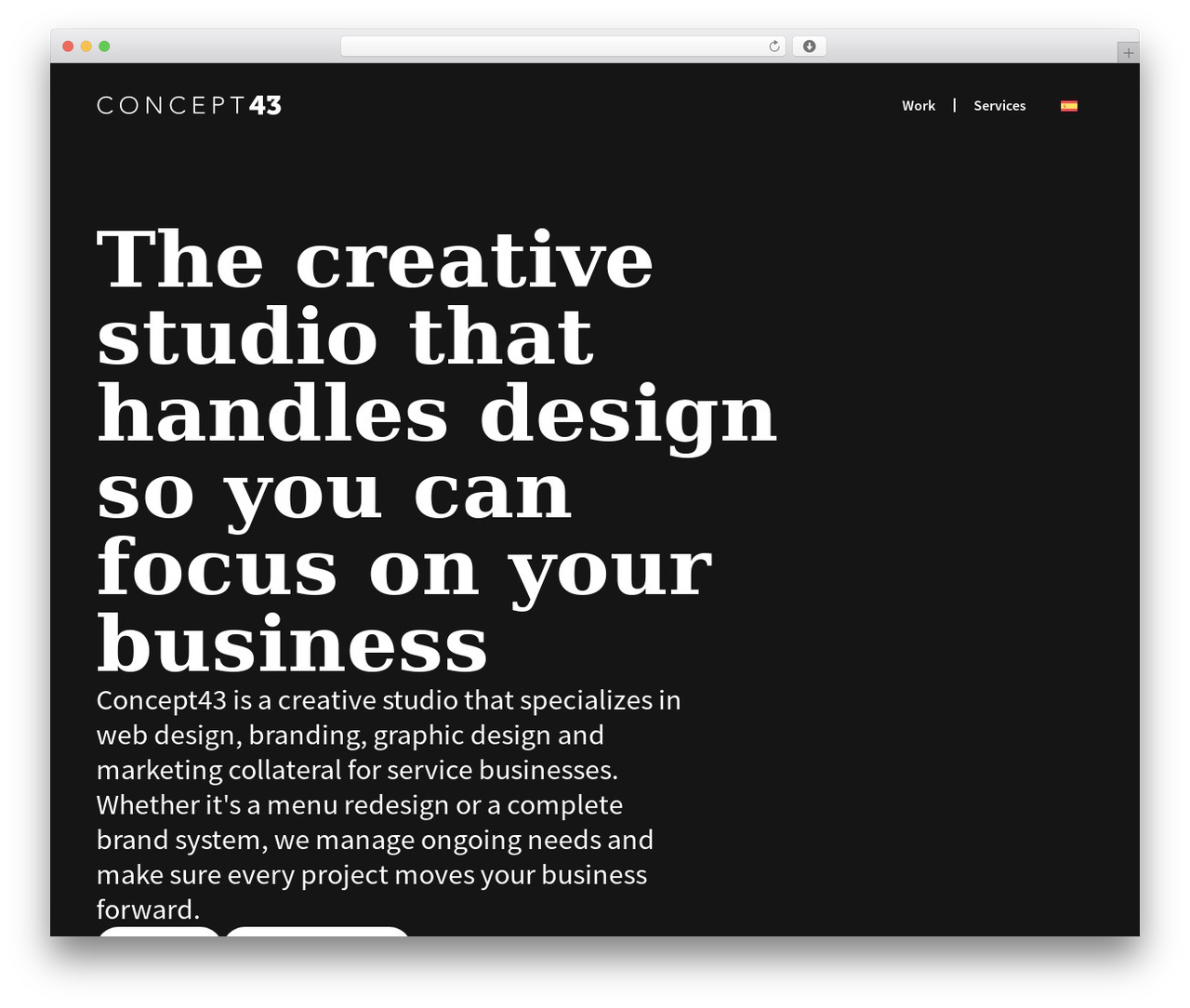 Hello Elementor theme WordPress - concept43.com