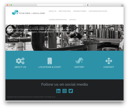 Hercules WordPress theme - sdajnw.com