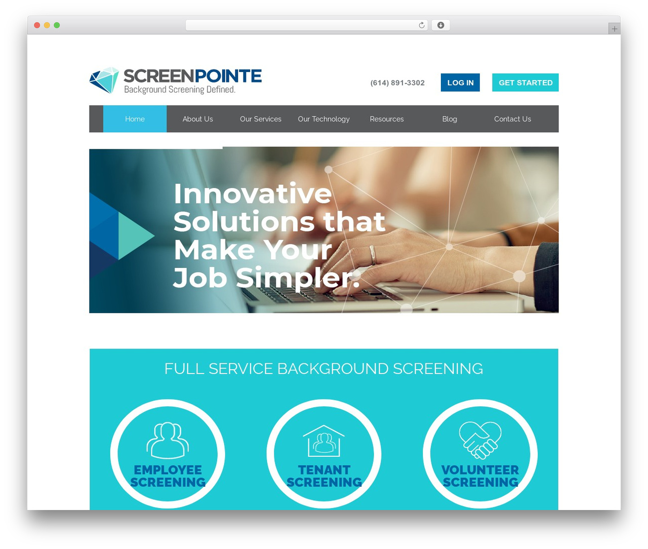 Increase-screenpointe WordPress theme - screenpointe.com