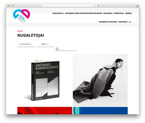 LEVELUP WordPress theme - dizainoprizas.lt
