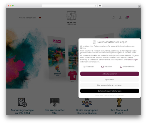 Miini WordPress store theme - steckplaner.de