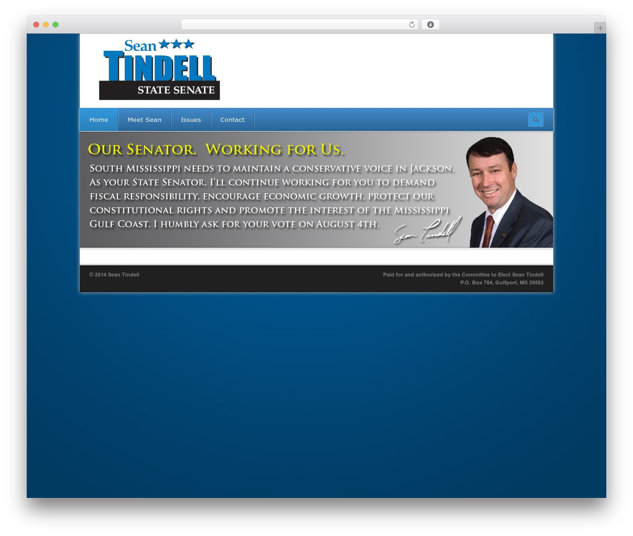 Modernize premium WordPress theme - seantindell.com