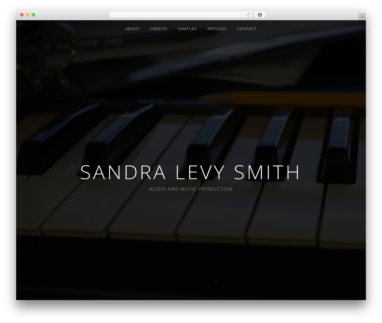 Obsidian WordPress theme - sandralevysmith.com Obsidian WordPress theme - sandralevysmith.com