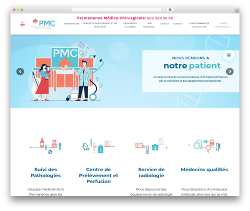 PMC best WordPress theme - pmc-rpp.ch