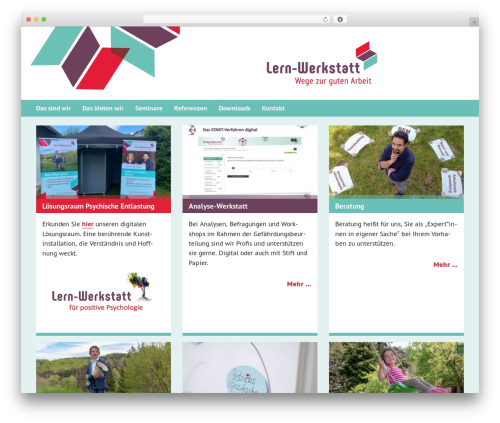Praxis Theme theme WordPress - lern-werkstatt.info