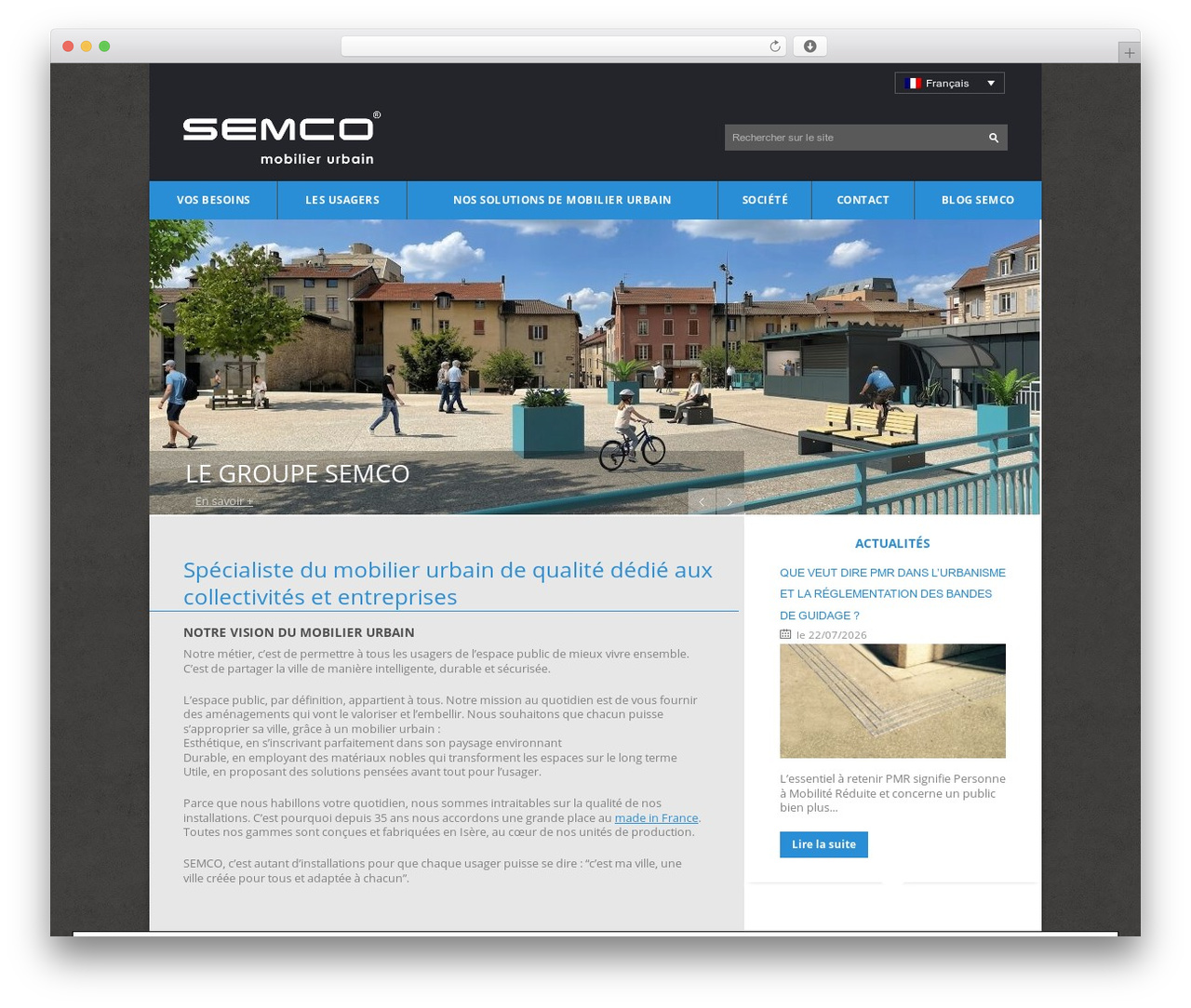 Semco WordPress theme - semco.fr Semco WordPress theme - semco.fr