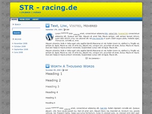 STR theme WordPress by Avangardo