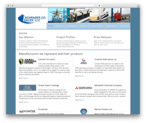 Striking MultiFlex & Ecommerce Responsive WordPress Theme WordPress theme for business - schraderco.com