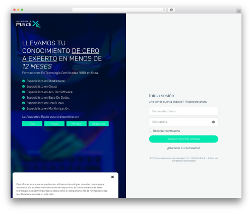 Talemy theme WordPress - academiaradix.com