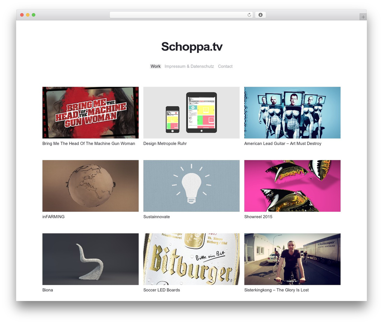 Theme WordPress Crush - schoppa.tv