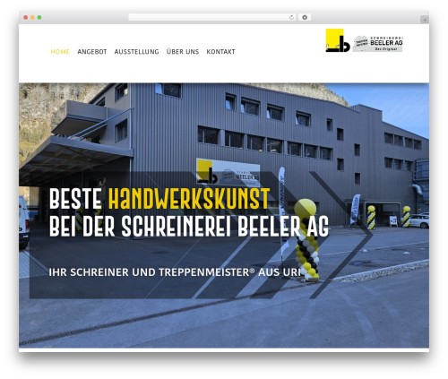 Theme WordPress Divi - beeler-schreinerei.ch
