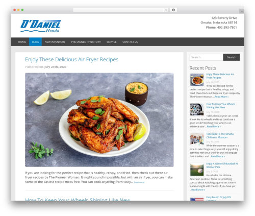 Theme WordPress The Interactive Element Dealership Blog - shop.odanielhonda.com