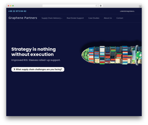 Vizeon themer WordPress plugin - graphenepartners.com