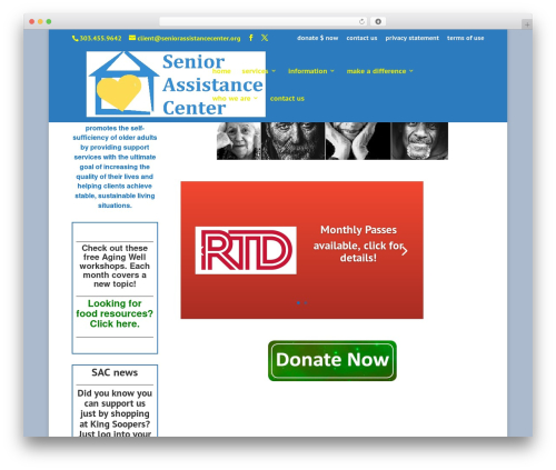 Divi article cards WordPress plugin - seniorassistancecenter.org