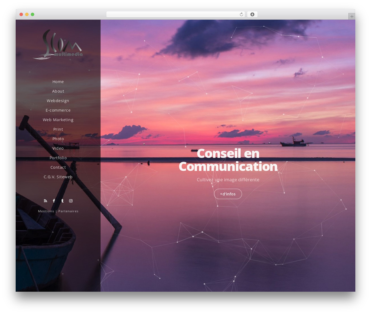 WordPress theme Refrakt - scom-multimedia.com