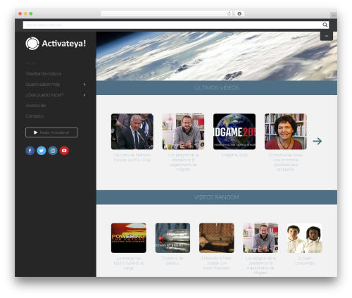 WordPress theme Avada - activateya.com.ar