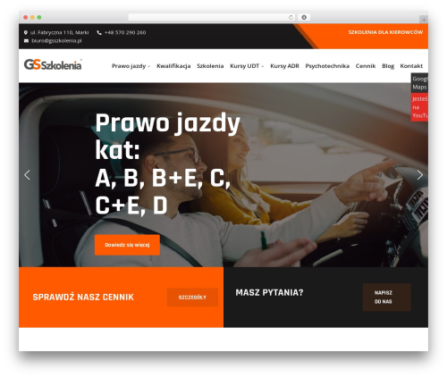 WordPress theme constor - gsszkolenia.pl