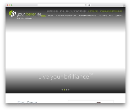 WordPress theme Divi - yourbetterlife.com