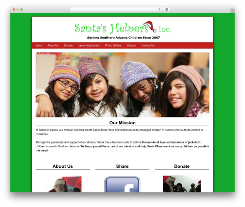 WordPress theme Dynamik - santashelpersaz.org
