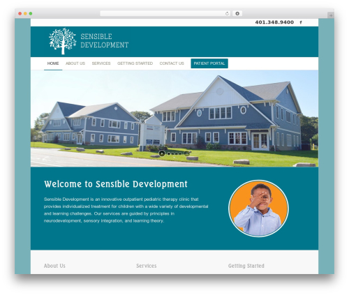 WordPress theme Enfold - sensibledevelopmentforkids.com