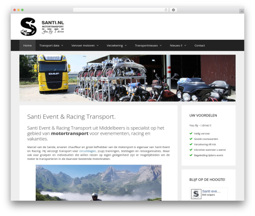 WordPress theme GeneratePress - santi.nl