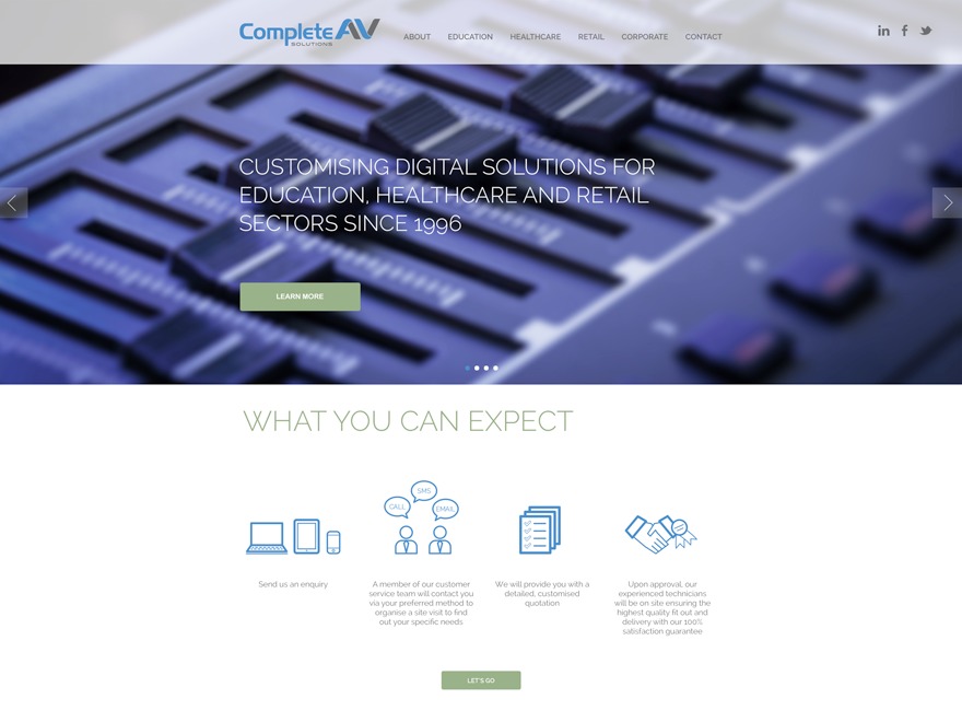 WordPress theme Salute
