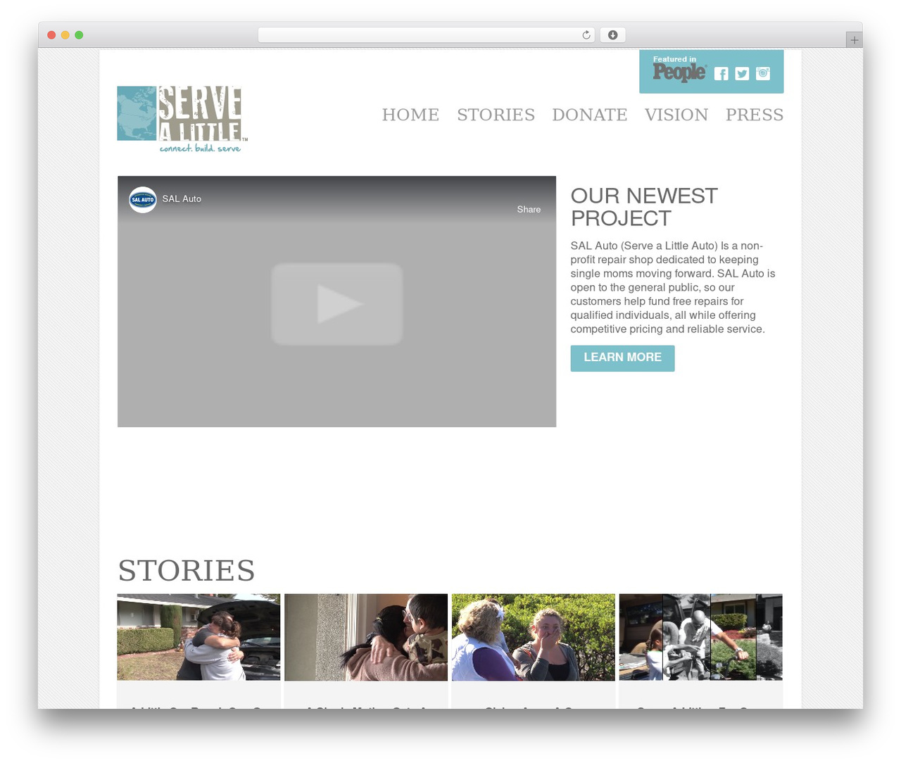 Zig Zag Responsive WP theme - servealittle.org Zig Zag Responsive WP theme - servealittle.org
