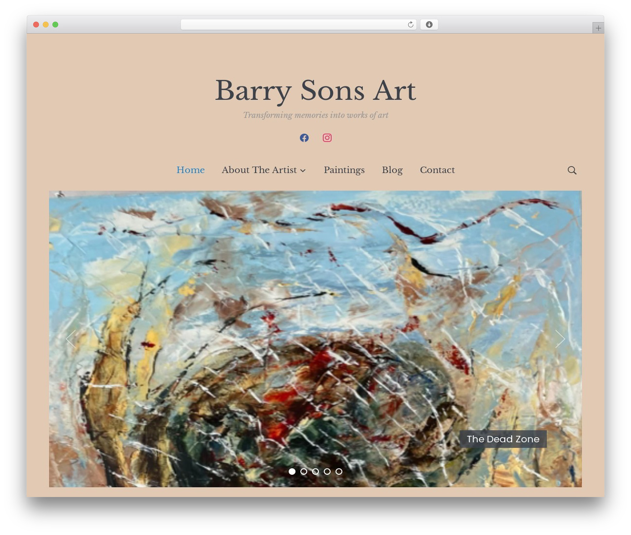 Eclipse WordPress theme - barrysons.com