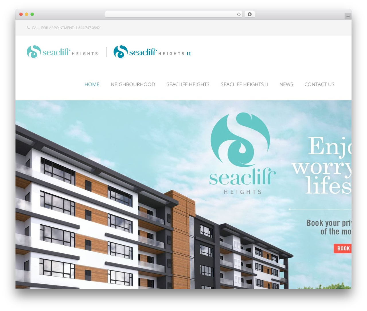 Impreza theme WordPress - seacliffheights.ca