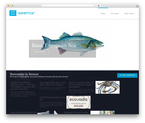 Patricia WordPress theme - seemar.it