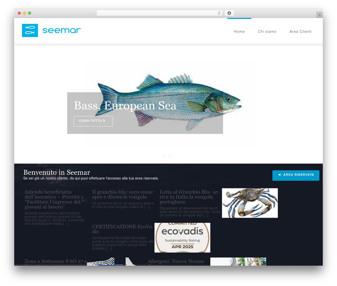 Patricia WordPress theme - seemar.it Patricia WordPress theme - seemar.it
