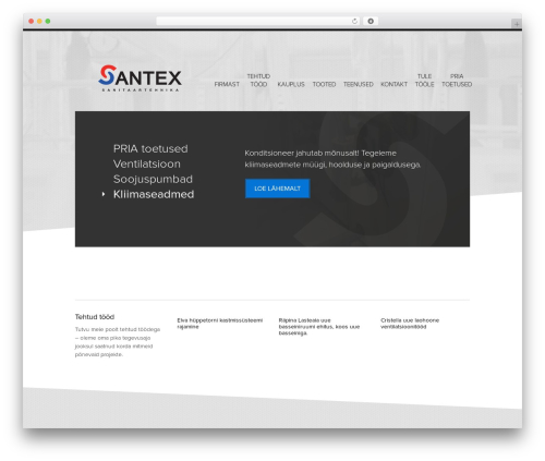 santex WP theme - santex.ee