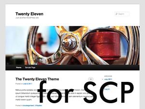 scp WordPress theme by Gilbert Pellegrom