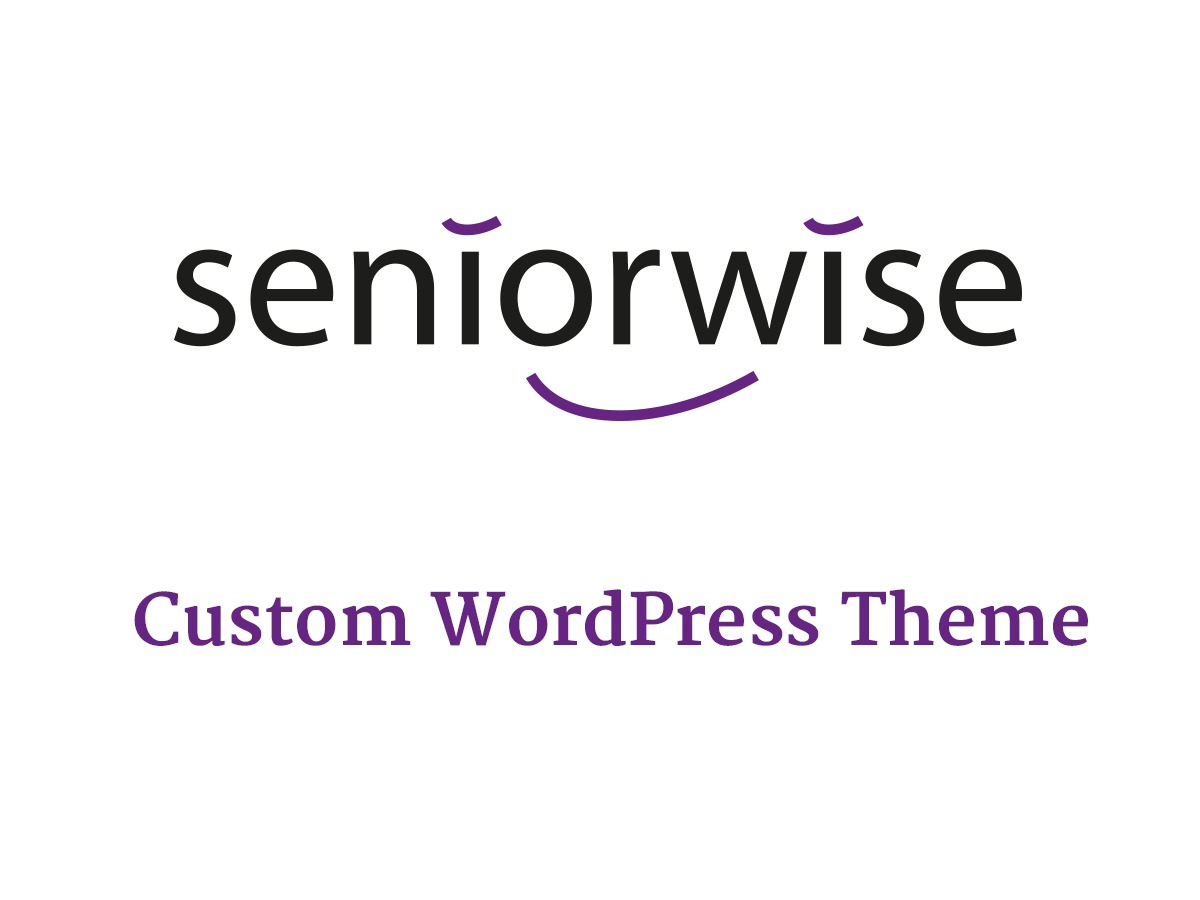SeniorWise WordPress website theme