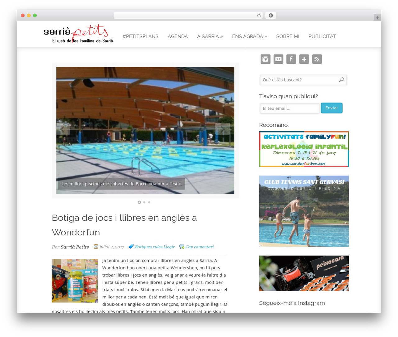 Sensational theme WordPress - sarriapetits.com Sensational theme WordPress - sarriapetits.com