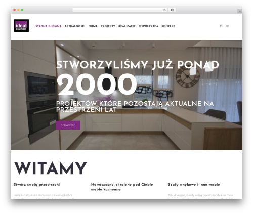 Theme WordPress Kava - ideal-kuchnie.pl