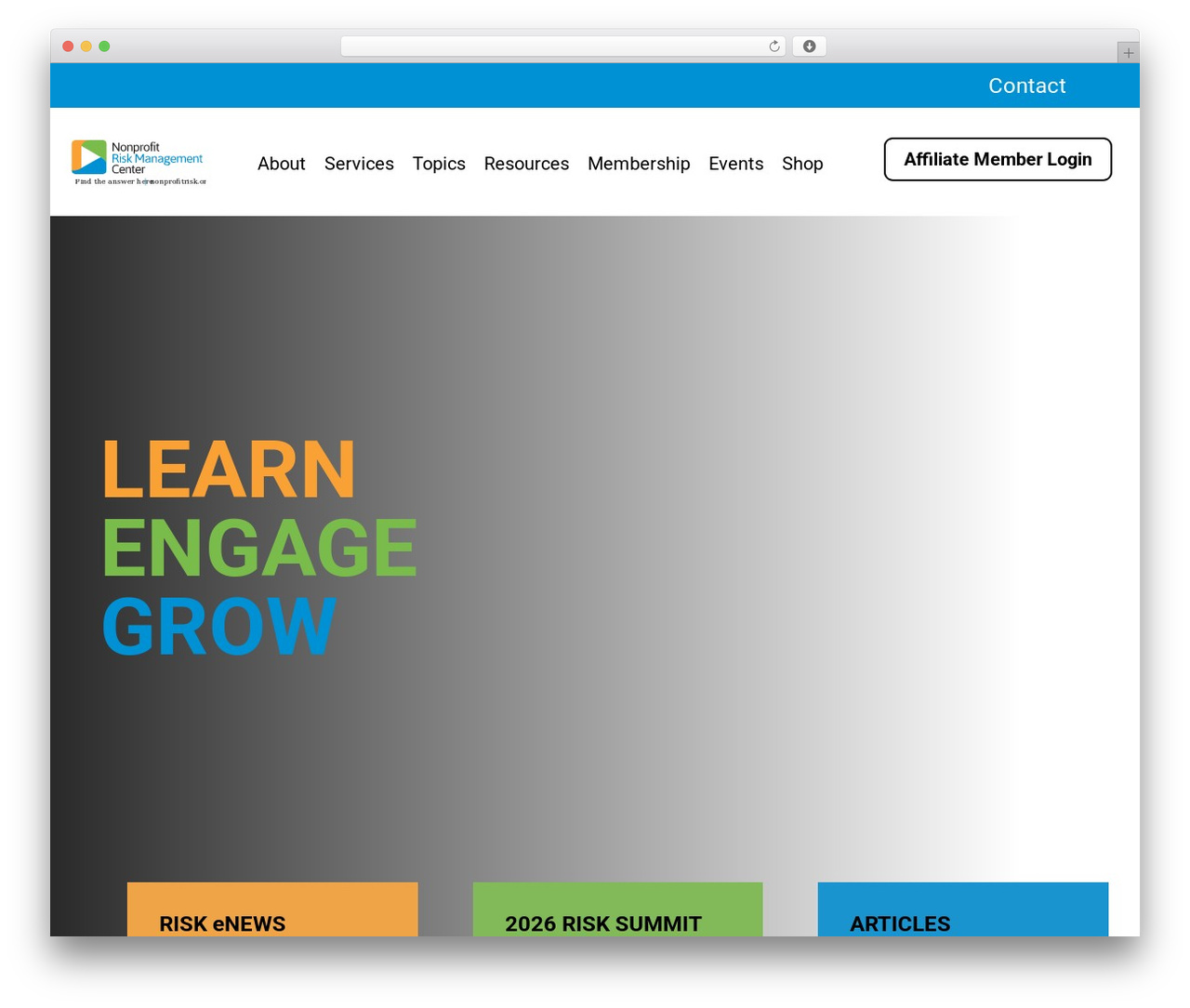 Threshold Media Framework WordPress theme - nonprofitrisk.org Threshold Media Framework WordPress theme - nonprofitrisk.org