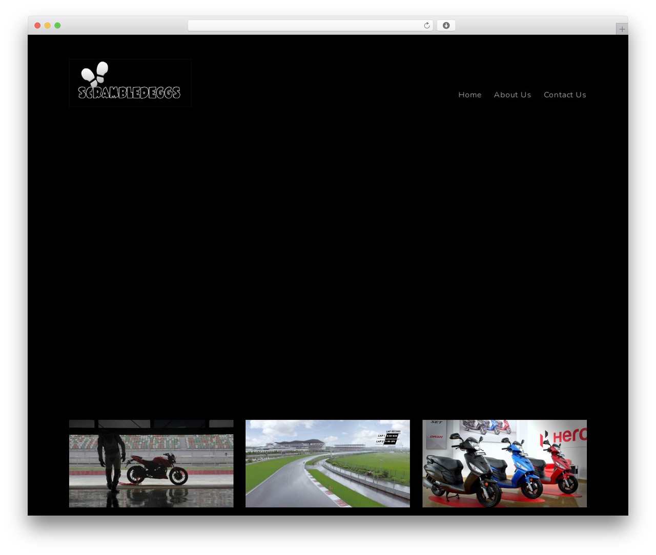 WordPress theme Dani - scrambledeggs.in
