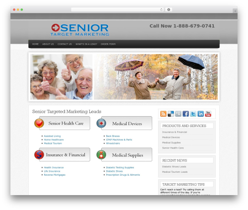 WordPress theme Helios - seniortargetmarketing.com