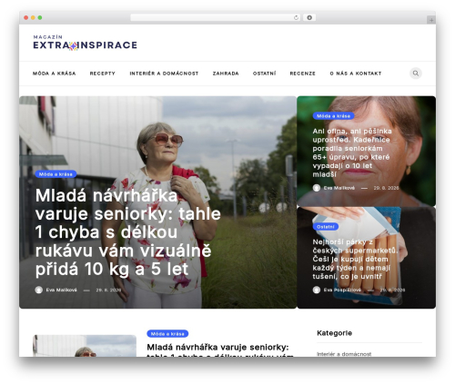 WordPress theme Voluto - extrainspirace.cz WordPress theme Voluto - extrainspirace.cz