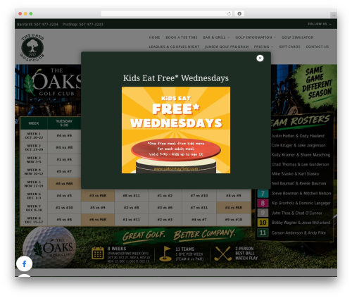 WP theme Beacon Theme - oaksinhayfield.com