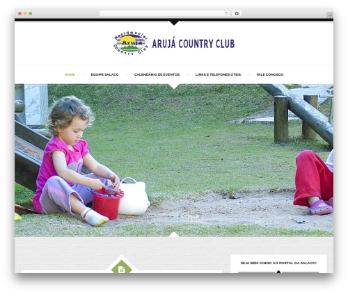 Adaptation theme WordPress - salacc.com.br/salacc
