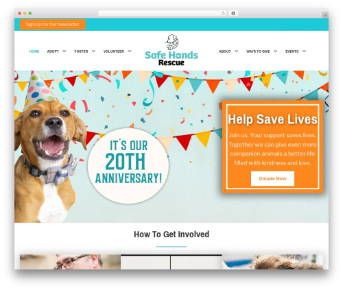 Beaver Builder Theme WP theme - safehandsrescue.org