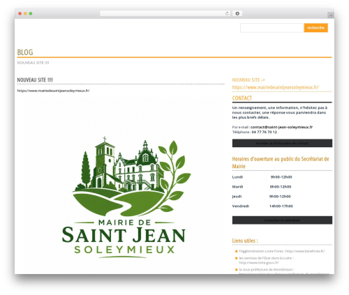 cherry WordPress theme - saint-jean-soleymieux.fr