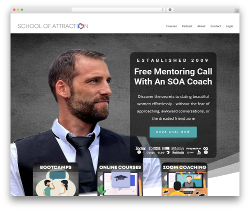 Divi learndash kit WordPress plugin - schoolofattraction.com
