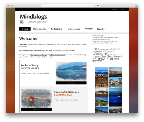 Gonzo WordPress gallery theme - sandeeppatil.co.in