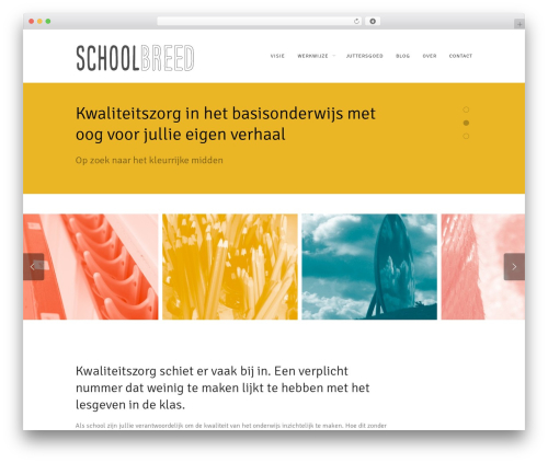 Themewich shortcodes WordPress plugin - schoolbreed.nl