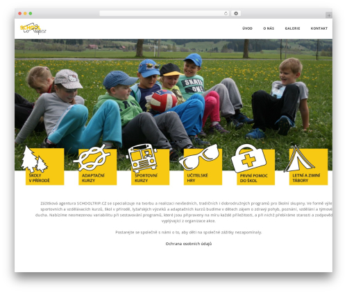 H-Code best WordPress theme - schooltrip.cz