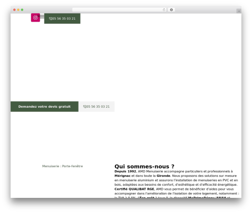 Gocookies WordPress plugin - amd-menuiserie.com