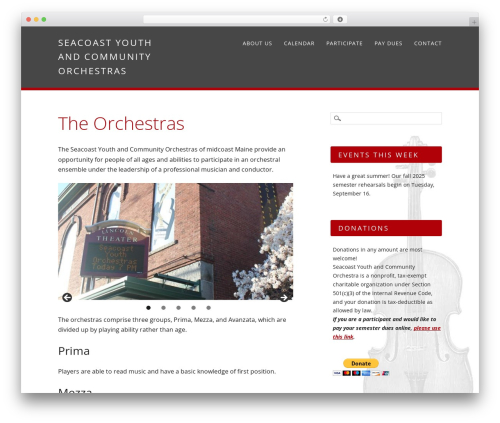 Hostmarks WordPress theme - seacoastorchestra.org Hostmarks WordPress theme - seacoastorchestra.org